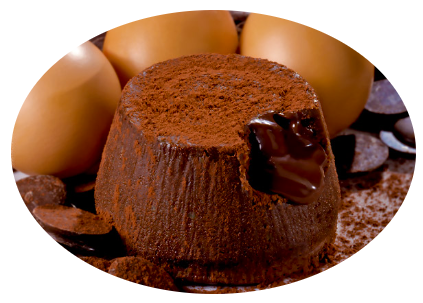 Čokoládové Soufflé, 90g (min 16x)