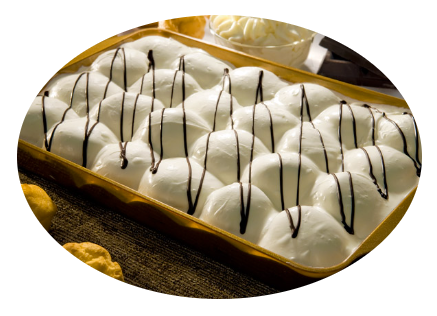 Profiterol Bílý, 1200g