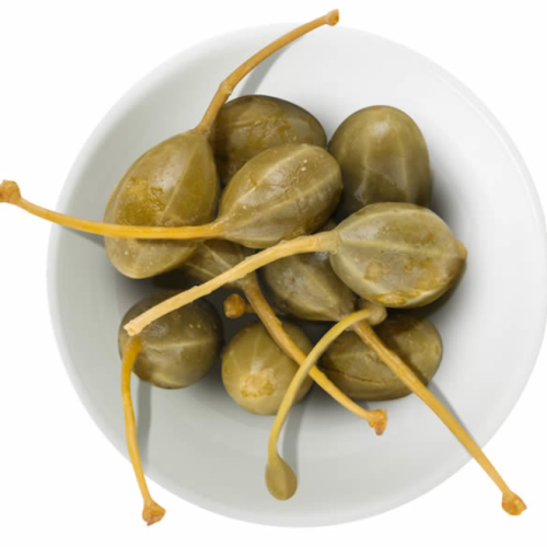 Velké Kapary Se Šťopkou Ve Slaném Nálevu, 950/500g
