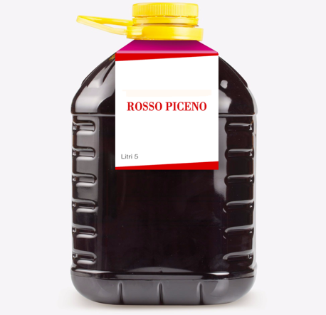 Víno Červené Piceno, 5LT