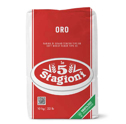 Farina Italiana 5stagioni 00 ORO, 10kg (W 380-420)