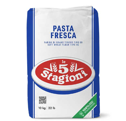 0701141 Farina Italiana 5 Stagioni 00 Pasta Fresca. 10 kg.