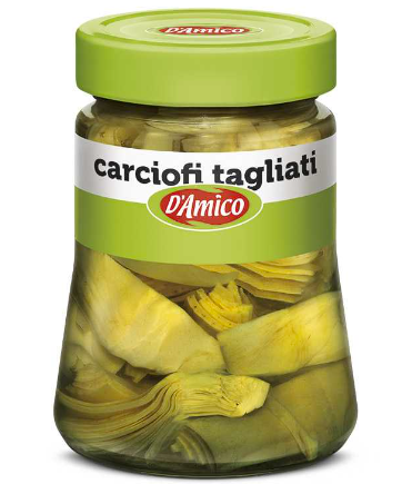1205012 Carciofi Italiani a Spicchi in Olio PVC. 1,7 kg.