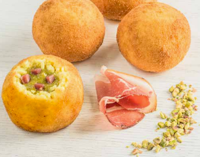 1412072 Arancina Siciliana al Pistacchio. 0,2 kg.