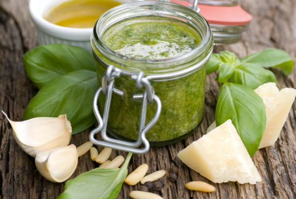 Pesto alla Genovese Italiano Gaia. 0,98 kg.