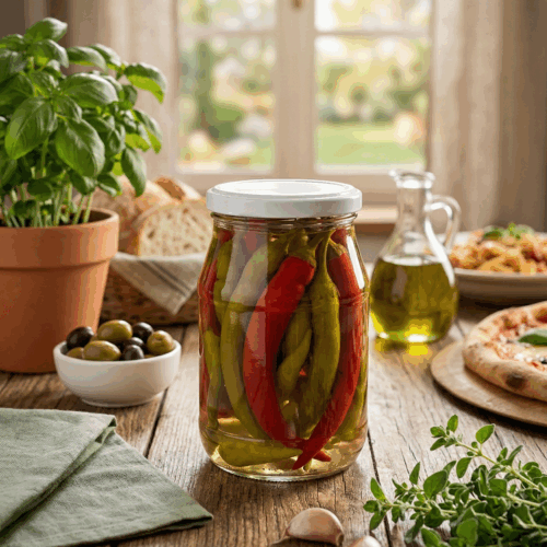 Peperoni Piccanti. 0,32 kg.