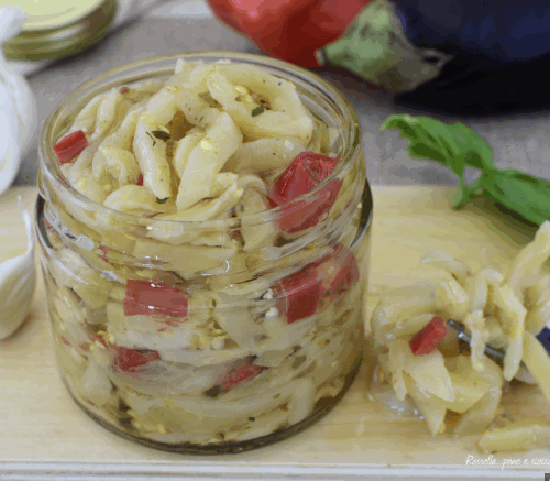 1704045 Melanzane a Filetti in Olio. 0,314 kg.